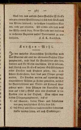 Knochen-Mehl