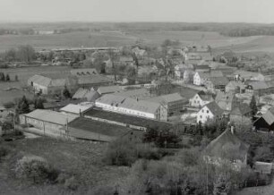 Moritzburg, Blick vom Turm der Kirche Eisenberg nach Westsüdwest