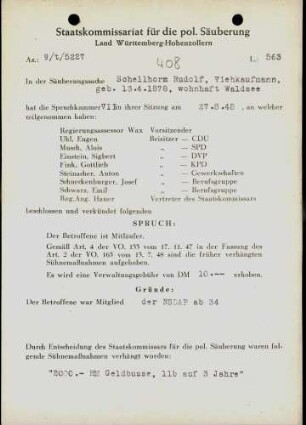 Schellhorn, Rudolf