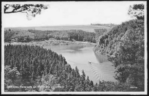 Lauenhain. Talsperre - Stausee am Waldhaus Lauenhain