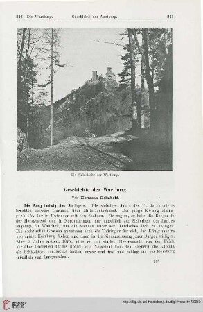 Geschichte der Wartburg