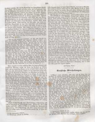 335-336 Kirchliche Mittheilungen