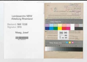 Entnazifizierung Josef Maag , geb. 11.07.1897 (Friseur)