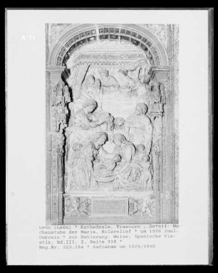 Trascoro, Detail: Wochenstube der Maria
