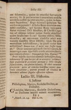 437-447, Gloriosos Martyres, Ecclesiae Defensores, ac ...