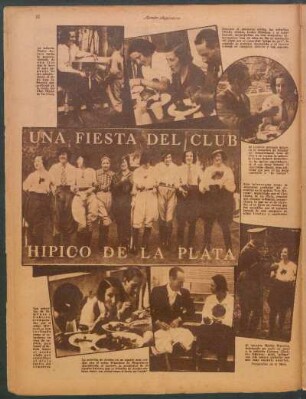 Una fiesta del Club Hípico de la Plata [Fotografías]
