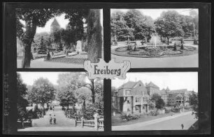 Freiberg. verschiedene Stadtansichten