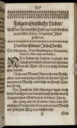 [Geistliche Lieder]
