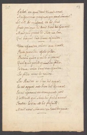 La folie et la raison (chanson)
