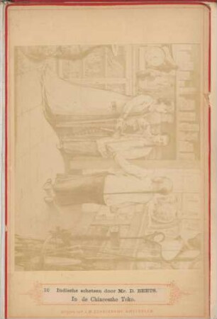 10. Indische schetsen door Mr. D. Beets. In de Chineesche Toko.