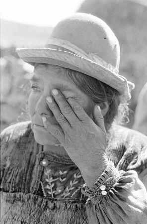 Portrait von Tomasa, Calamarca