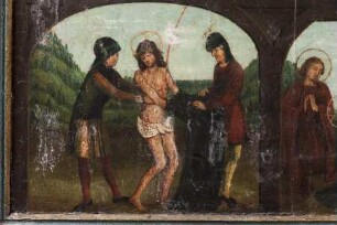 Marientriptychon — Die sieben Schmerzen Mariens — Entkleidung Christi