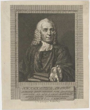 Bildnis des Joh. Joach. Gottlob am Ende