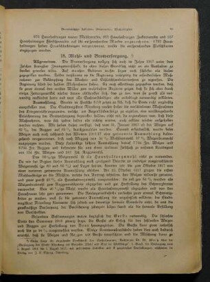 18. Mehl- und Brotversorgung.