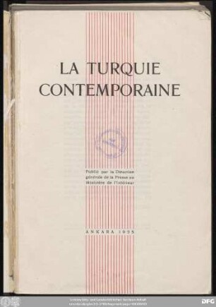 La Turquie contemporaine