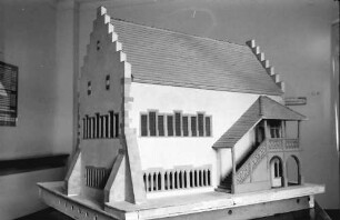 Freiburg: Modell; Rathaus, Gerichtslaube