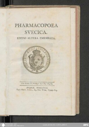 Pharmacopoea Suecica