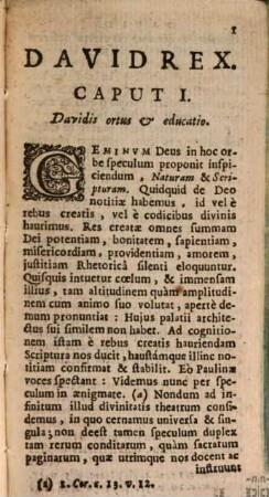 David regius psaltes descriptus et morali doctrina illustratus