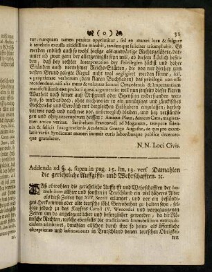 31-34, Addenda ad § 4