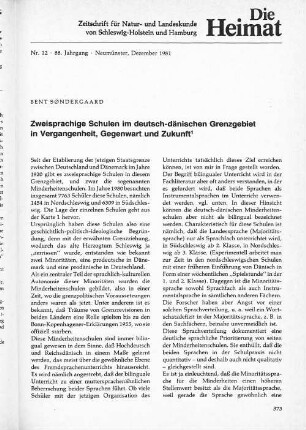 Nr. 12 - 88. Jahrgang - Neumünster, Dezember 1981