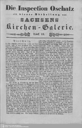 Dörschnitz, Prausitz : 11. Lieferung