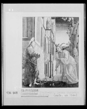 Pacheraltar: Versuchung Christi