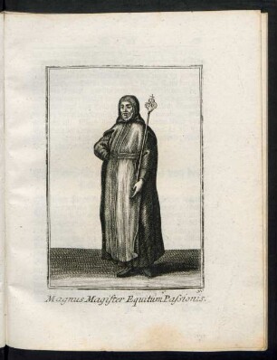 XC. Ein Groß-Meister des Ordens von der Paßion Jesu Christi.