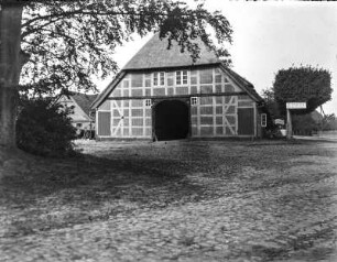 Gasthof : Gasthof zur Deutschen Eiche in der Lüneburger Heide