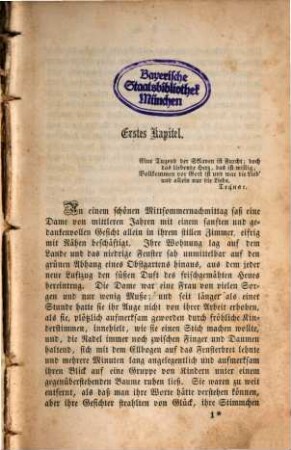 Mabel Vaughan : eine Erzählung, 1. Band