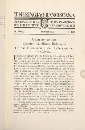 13. Jahrg.