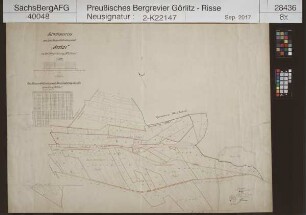 Braunkohlengrube Freia I in der Gemarkung Klitten