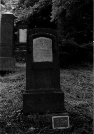 Grabstein 331 [Nir S. 197 Nr. 18.01]