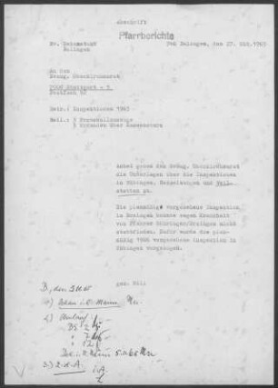 Weilstetten: Inspektion 1965