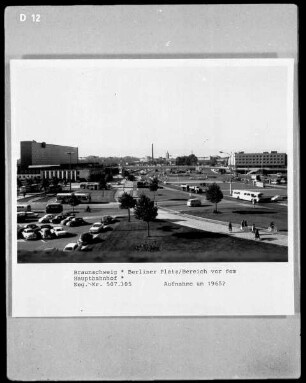 Platz vor dem Hauptbahnhof