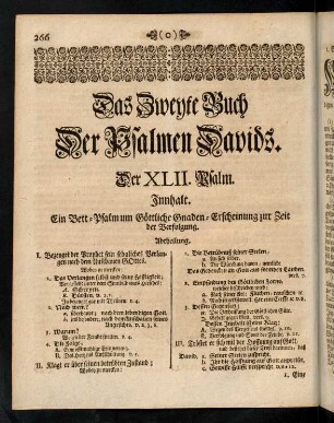 266-576, Das zweyte Buch der Psalmen Davids