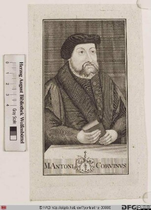 Bildnis Antonius Corvinus (eig. Rabe)