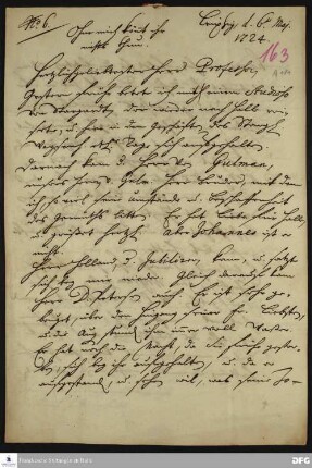 Brief von Heinrich Julius Elers an August Hermann Francke.