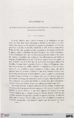§ 1: Les matériaux