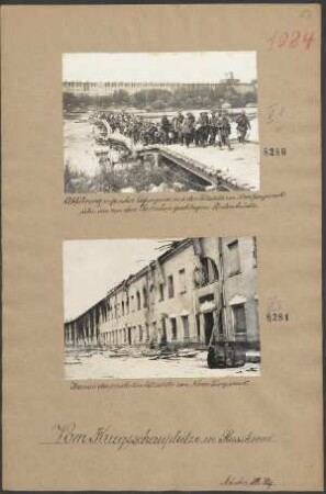 Inneres der zerstörten Zitadelle von Nowo Georgiennsk