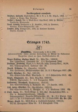 Erlangen 1743