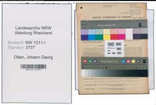 Entnazifizierung Johann Georg Otten , geb. 17.01.1915 (Fabrikant)