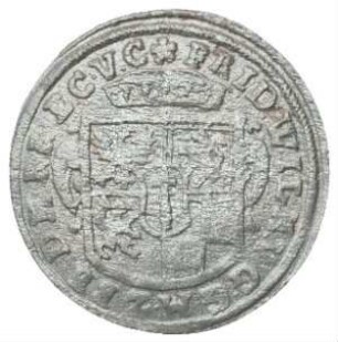Fundmünze, 1/12 Taler, 2 Groschen, 1653