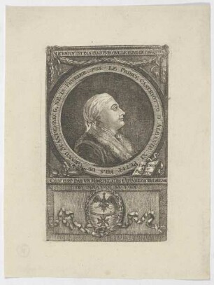 Bildnis des Steffane Annibale Castriotto d'Albanie
