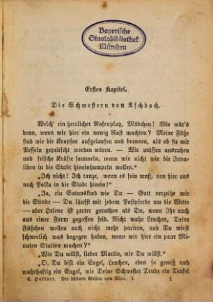 Die schönen Weiber von Wien : Humoristischer Roman aus dem Wiener-Volksleben von Karl Haffner, 1
