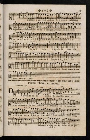 35-40, Psalmi residui per annum