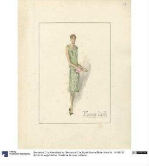 Abendkleid von Bernard et C.ie, Modell Bonne Étoile