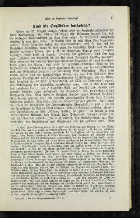Sind die Engländer katholisch?