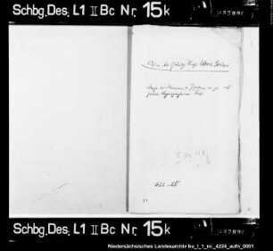 Privatkorrespondenz des Hermann von Zerßen mit Melchior Goldast von Haiminsfeld