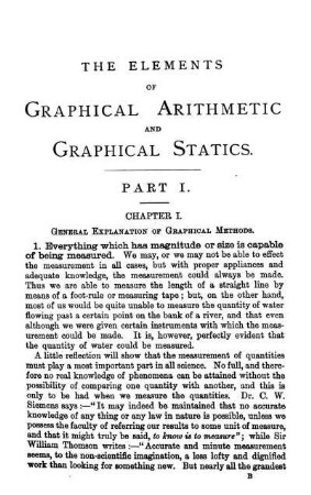 Part I. Graphical Arithmetic. Chapter I - III.