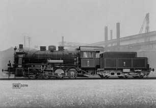 D-Heißdampf-Güterzug-Lokomotive, Gattung G. 9 : Technikgeschichte | Maschinenbau | Verkehrswesen | Eissenbahnwesen | Dampflokomotiven
